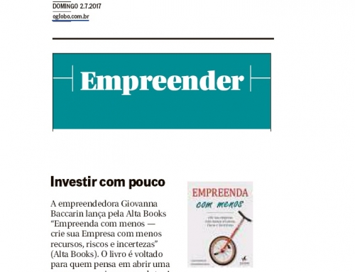 Livro no Jornal O Globo